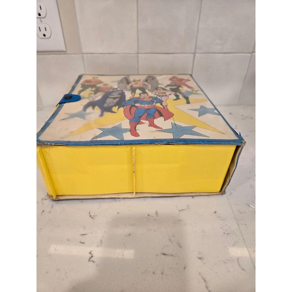 Vintage Kenner Super Powers Collection Vol 1 Action Figure Carrying Case DC 1984